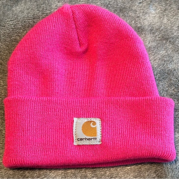 Carhartt Other - Youth Girls Pink Carhartt Beanie Hat Winter Snow Outdoor